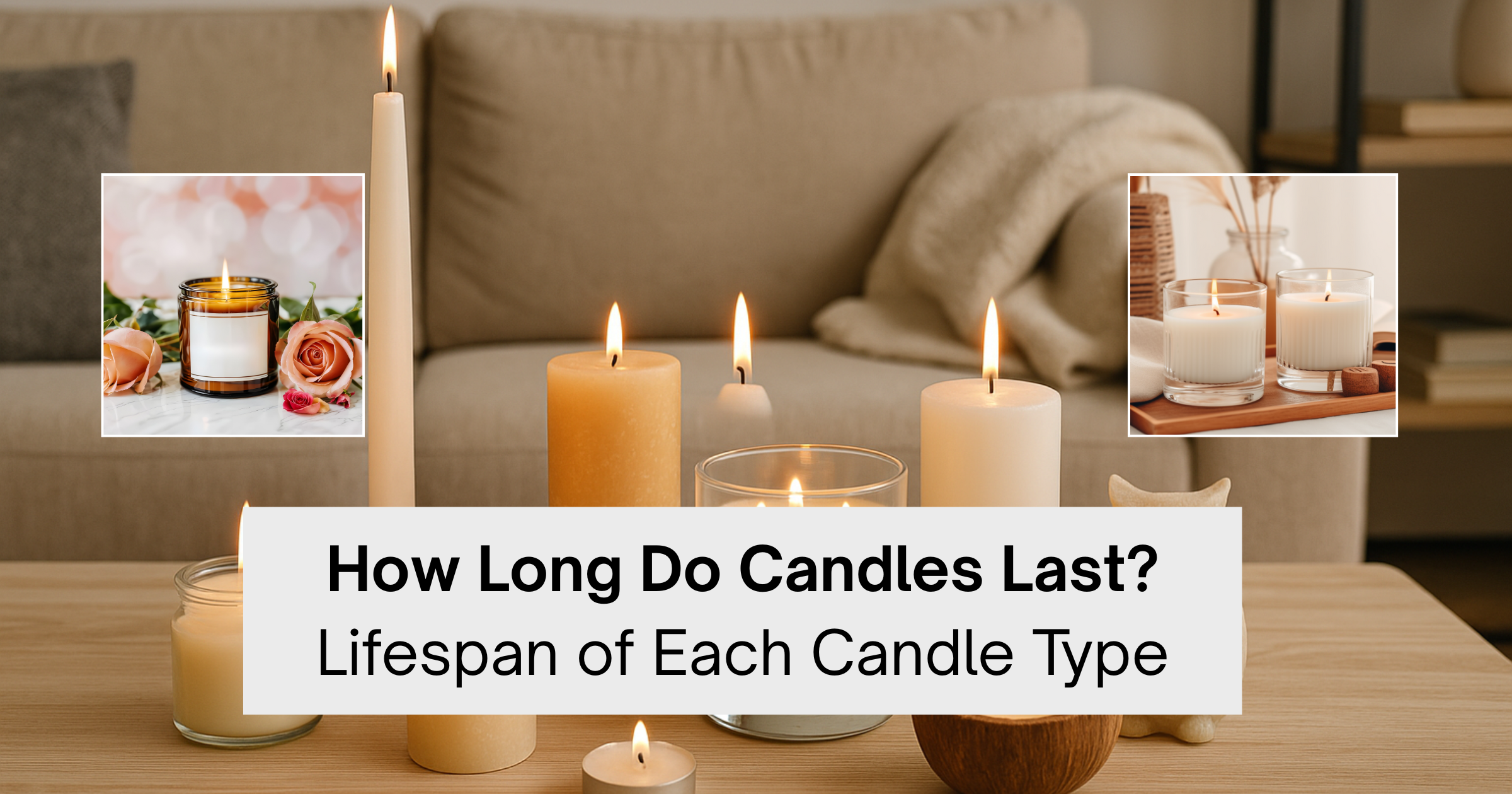 How Long Do Candles Last Lifespan of Each Candle Type
