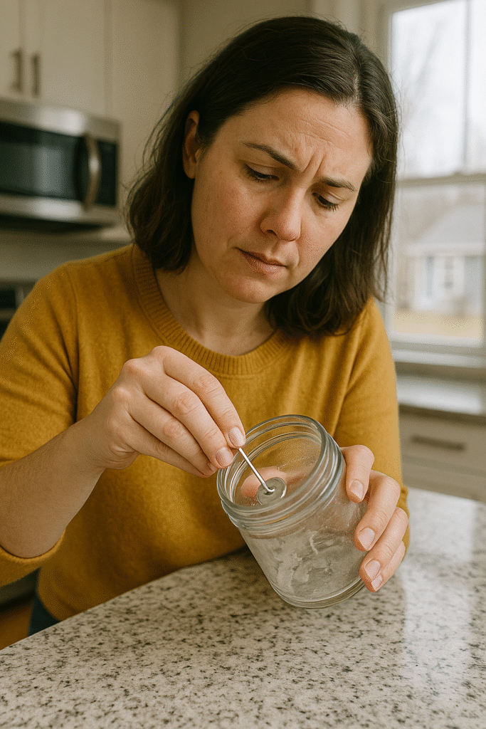 Step 3- Remove the Wick Tab