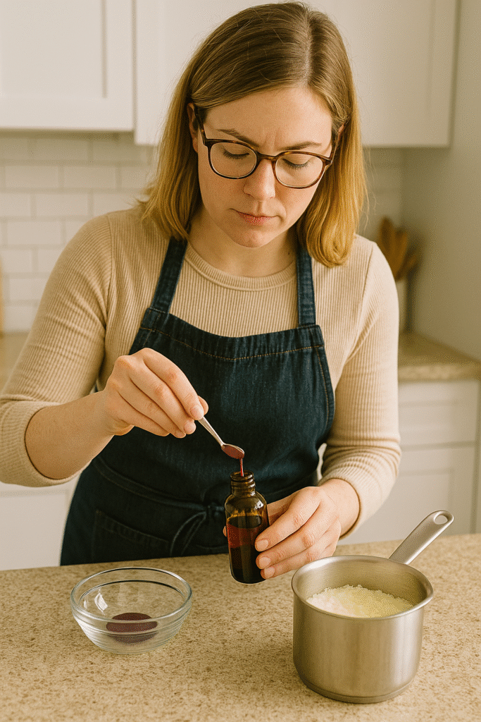 Adding Dye and Fragrance