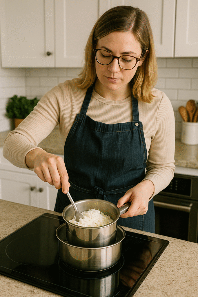 Melting the Soy Wax