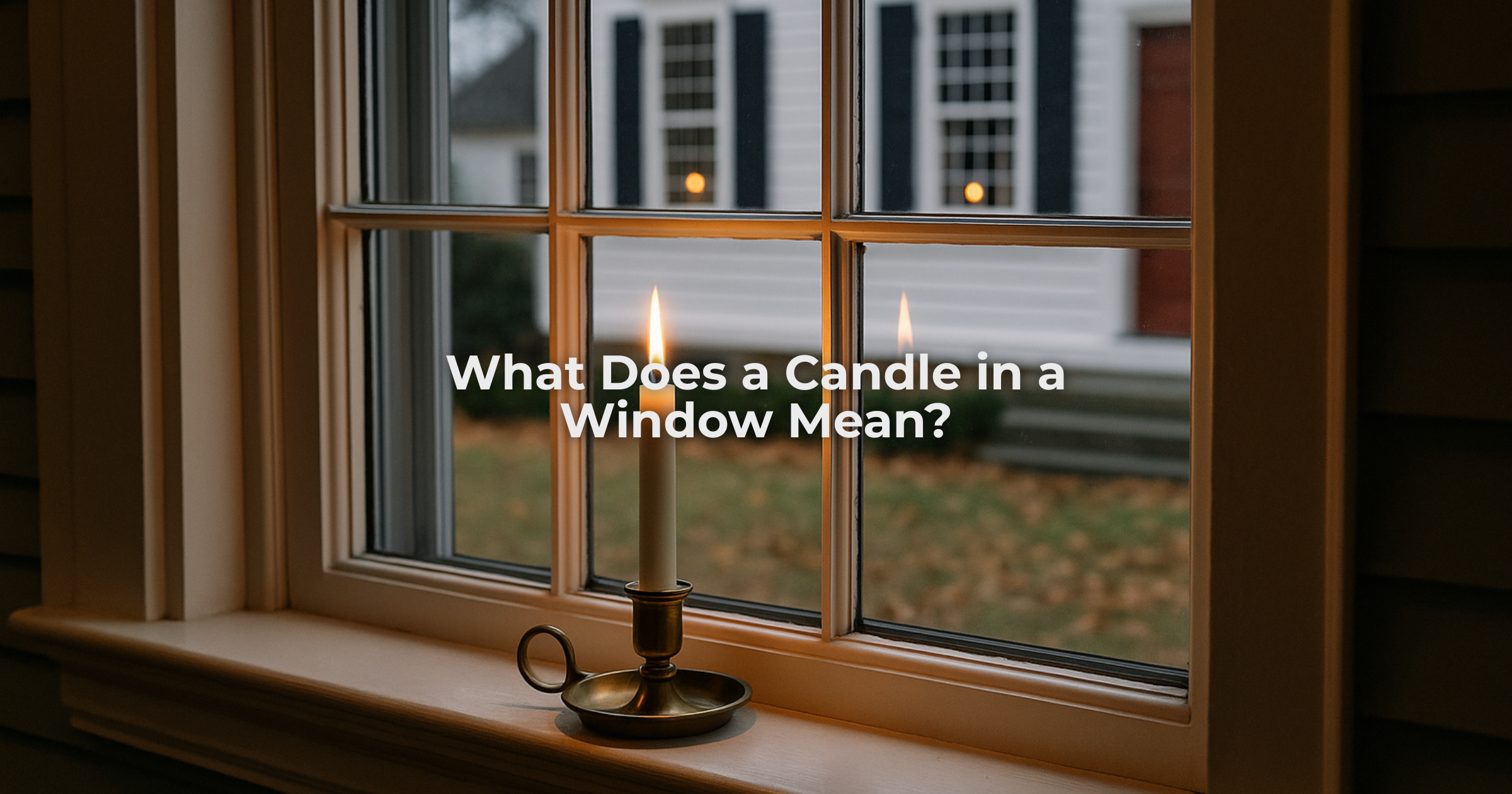 Candle in a Window Mean